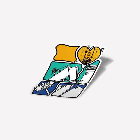 Stickers - The Road to Jerusalem
